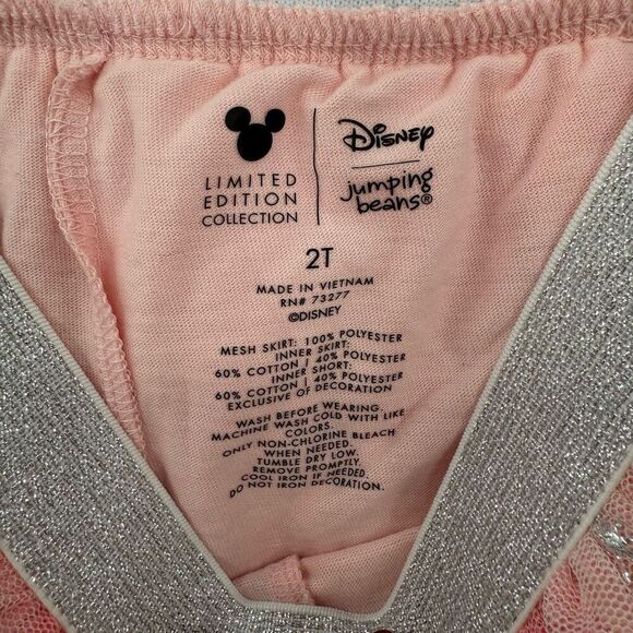 Jumping Beans Disney Limited Edition Collection Pink Tutu Skort Girls 2T - Picture 4 of 6